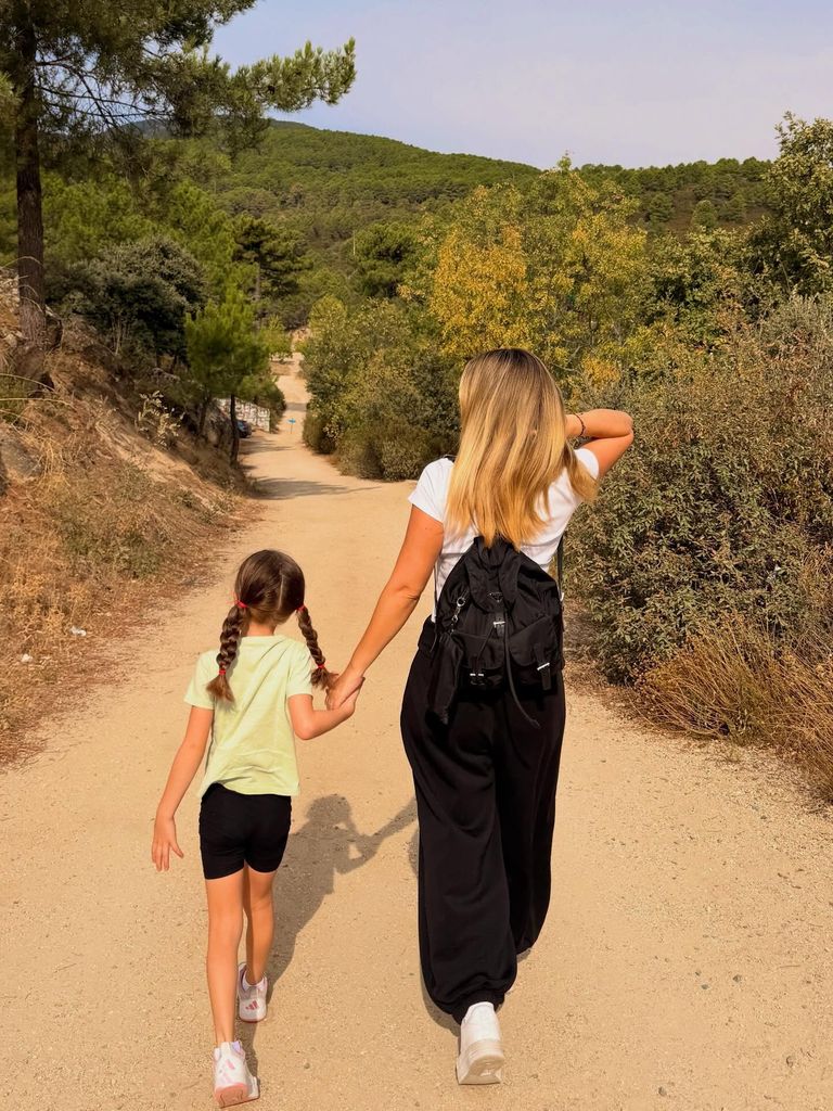 Edurne presume a su hija, Yanay, en uno de sus planes favoritos