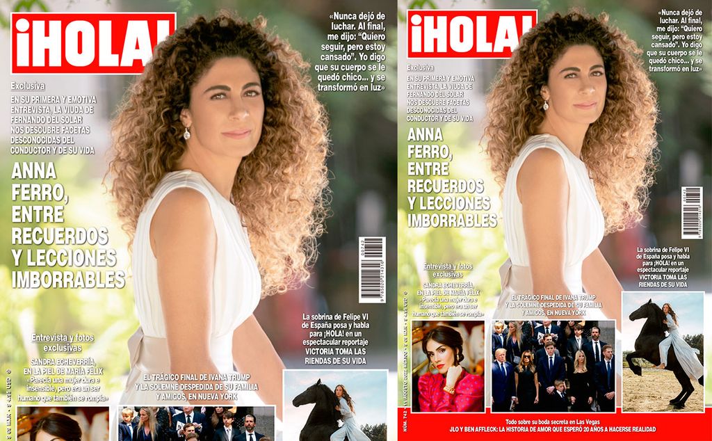 Anna Ferro Revista HOLA