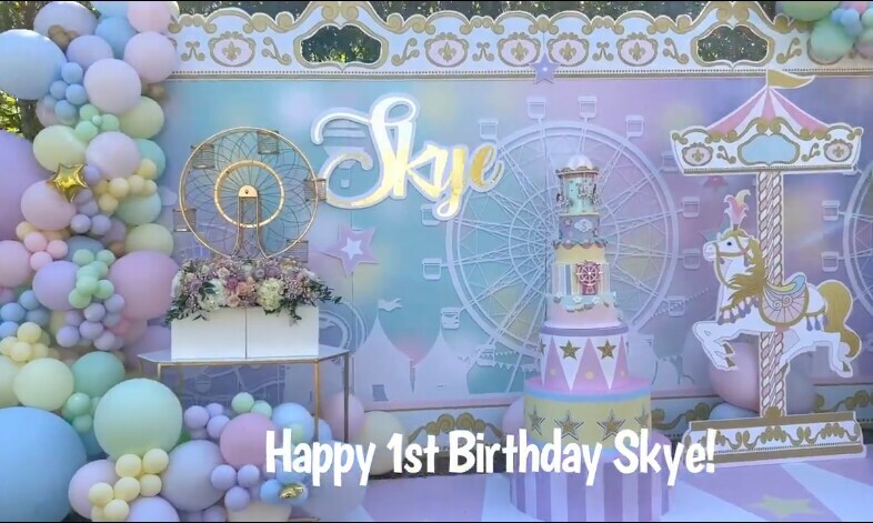 cumple skye hija ximena duque