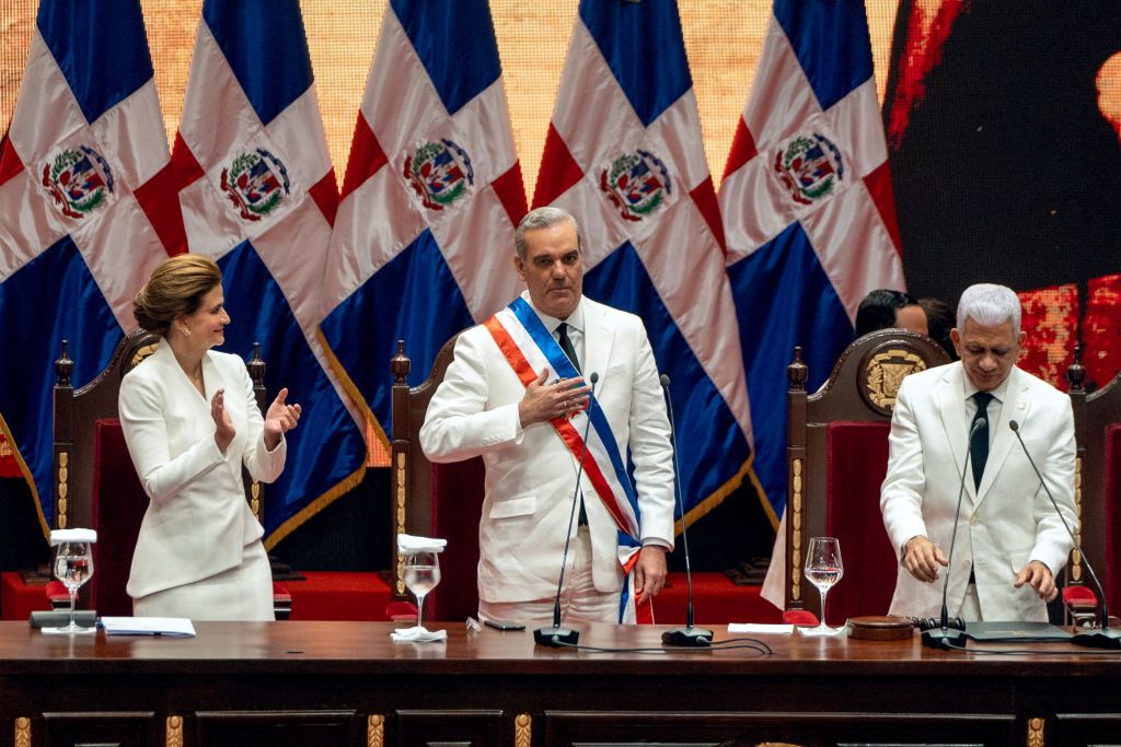 Toma de protesta de Luis Abinader 