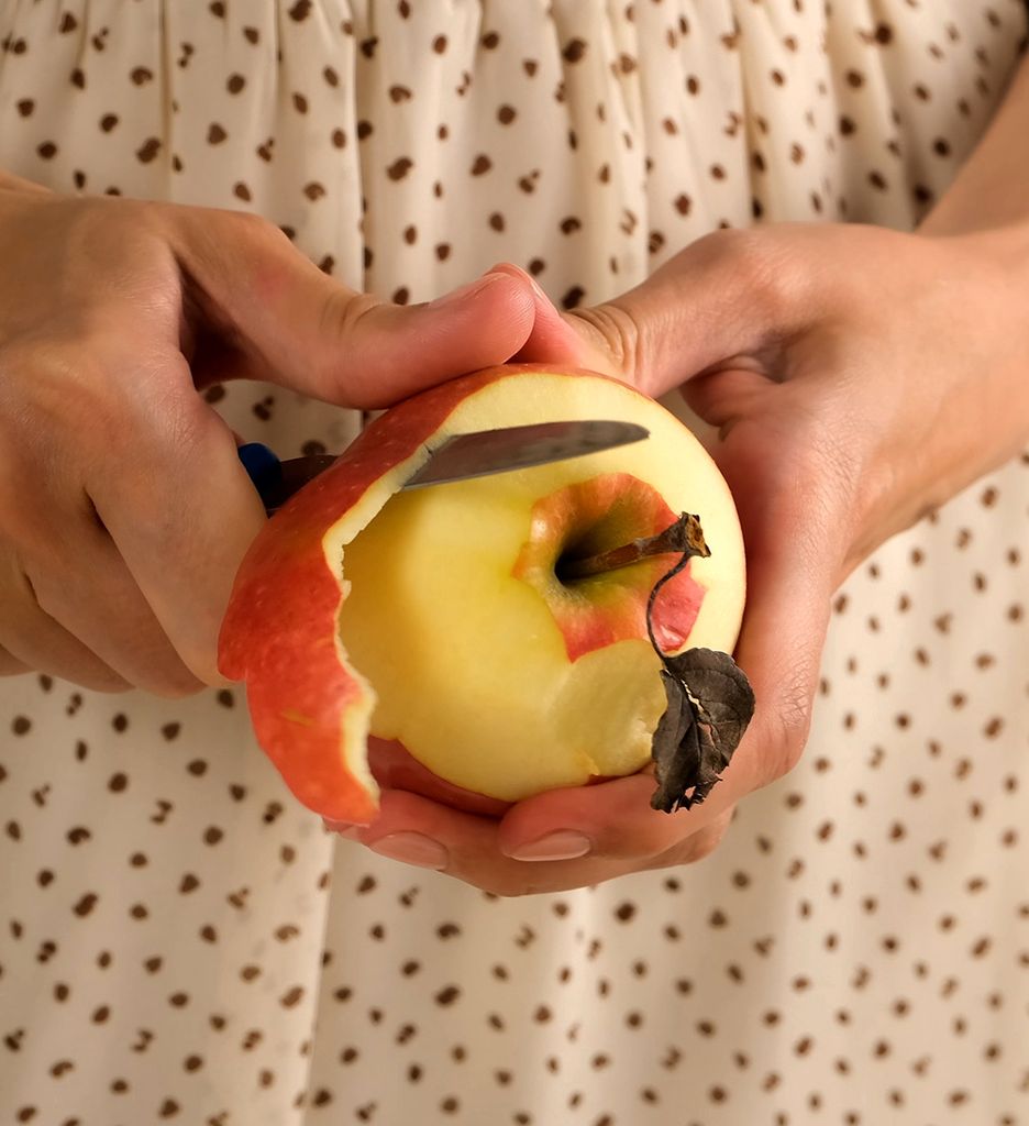 La manzana, fruta típica de los meses de otoño e invierno.
