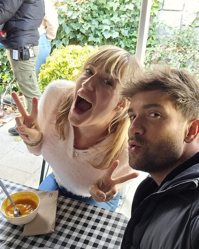 Pablo Alborán en el rodaje de la serie de Netflix 'Respira'