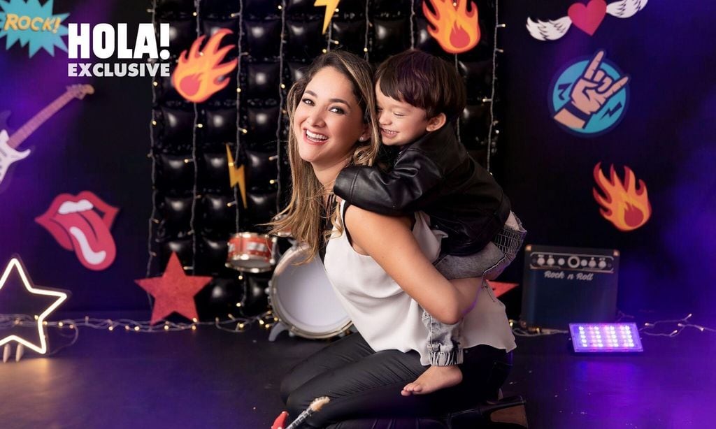 sherlyn y su hijo andr 