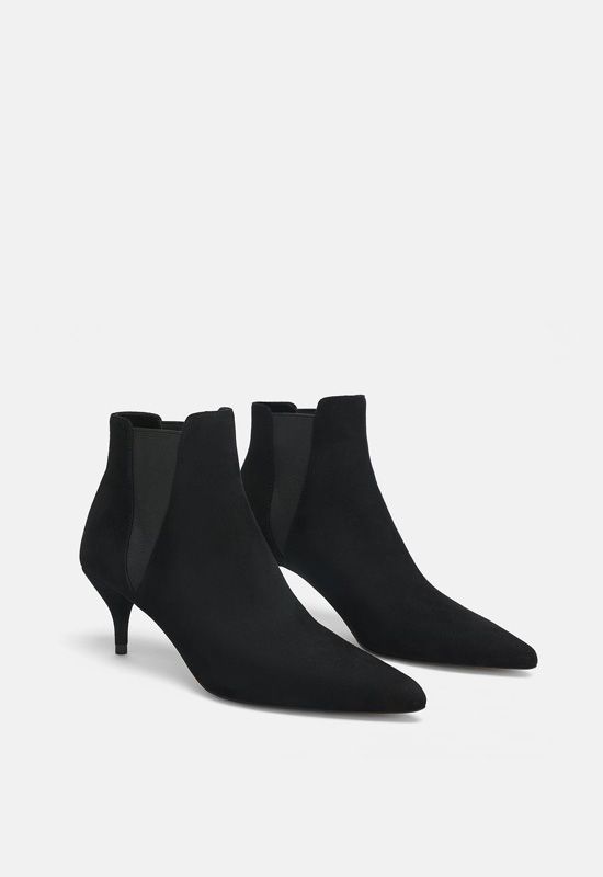 botines negrs