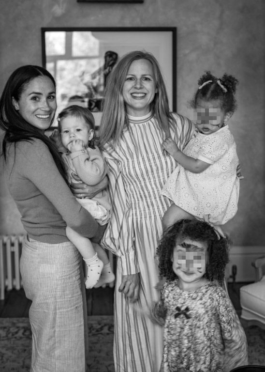 Lilibet con su madre, Meghan Markle
