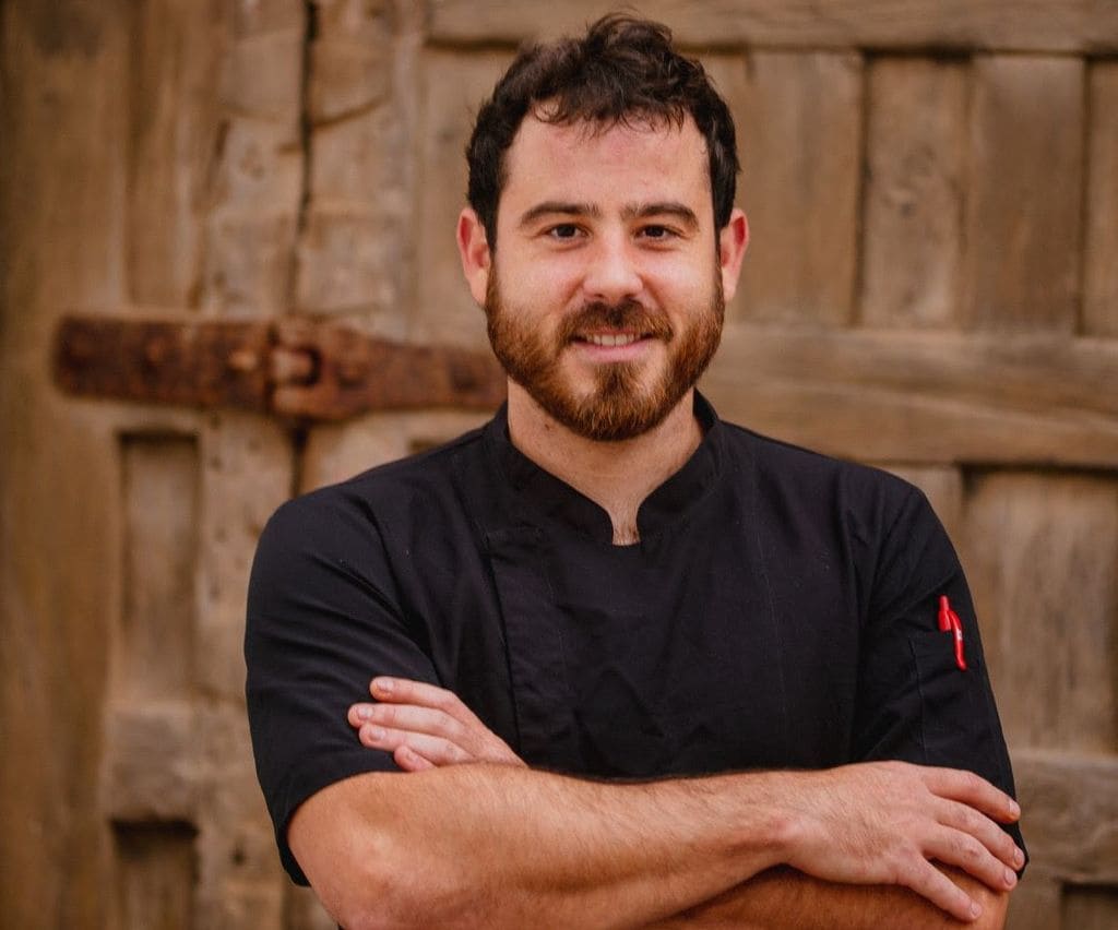 Víctor Valverde es el chef que está al frente de la cocina de Palacio Ico, en Lanzarote.
