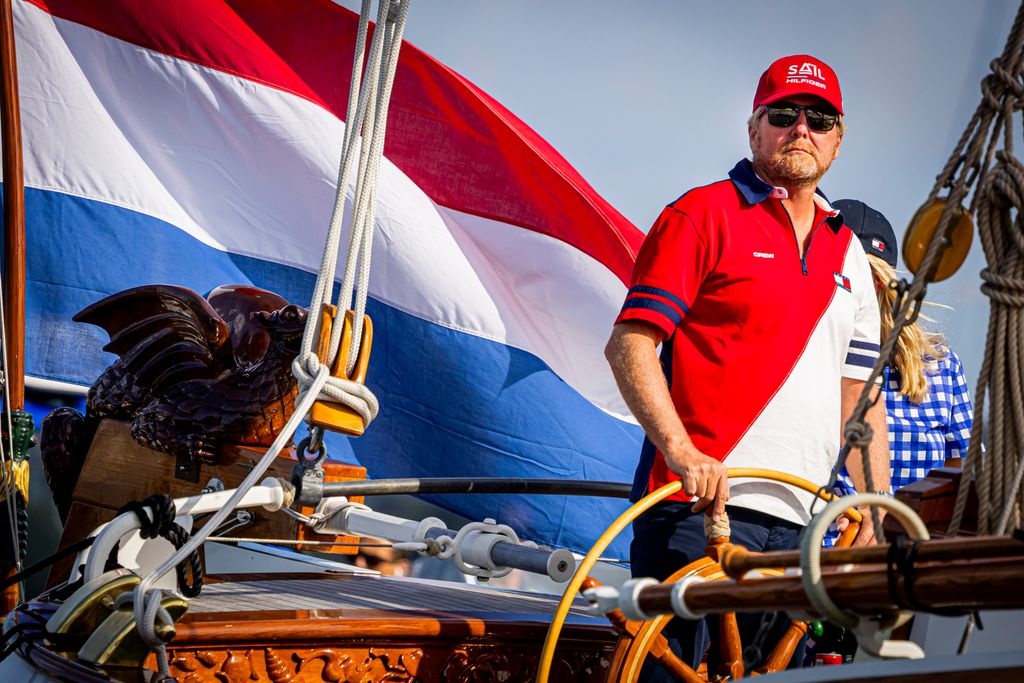 El rey Guillermo reaparece por sopresa en la SAIL Amsterdam