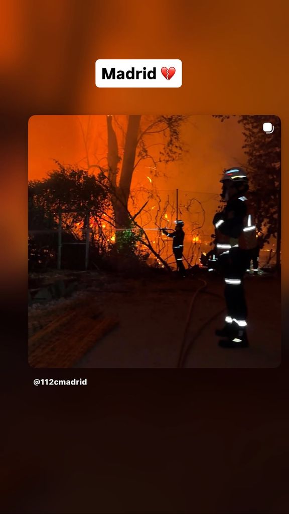 La imagen que Georgina Rodríguez ha subido a sus redes tras la preocupación generada por los incendios en la comunidad autónoma