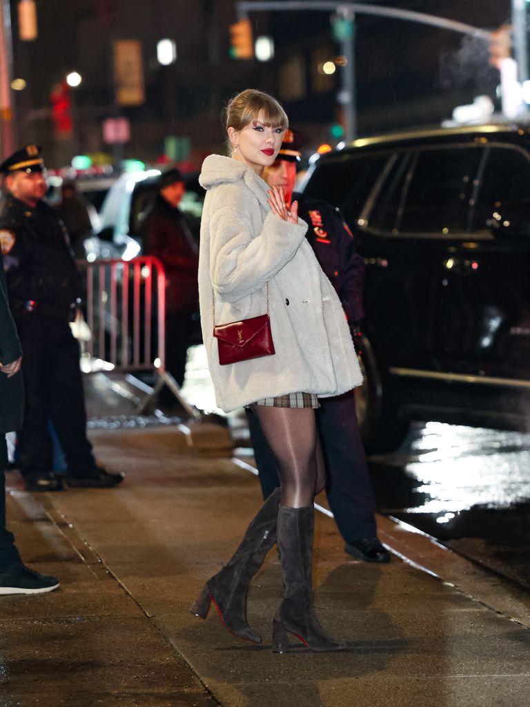 Taylor Swift en Nueva York. 