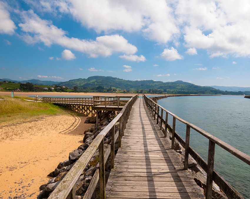 Playa de Rodiles, Villaviciosa, Asturias