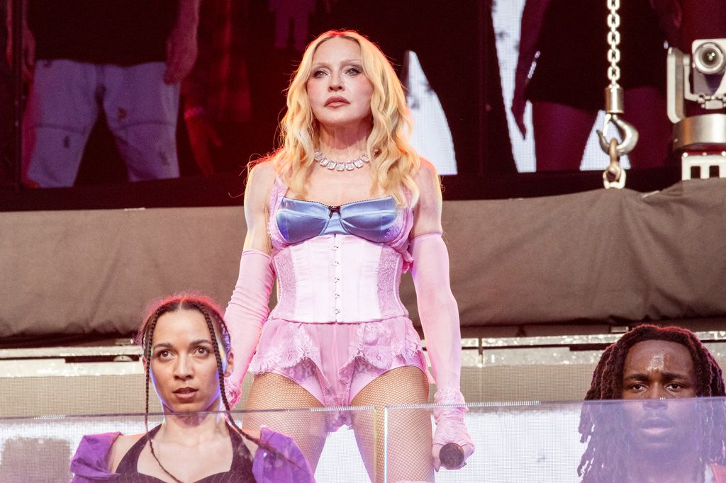 La cantante ofreció un espectáculo gratuito