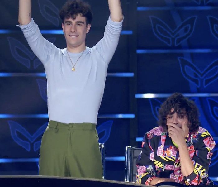 Javier Calvo y Javier Ambrossi en 'Mask singer'