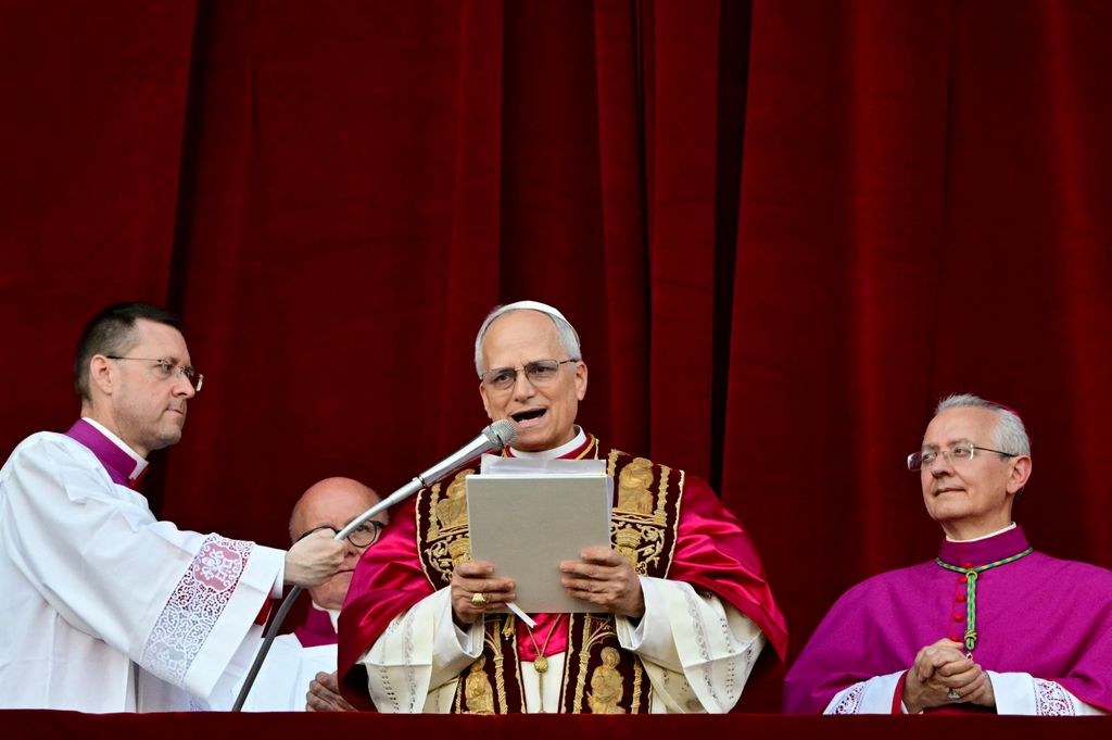 El Papa León XIV pronunció un discurso en el que agradeció al Papa Francisco