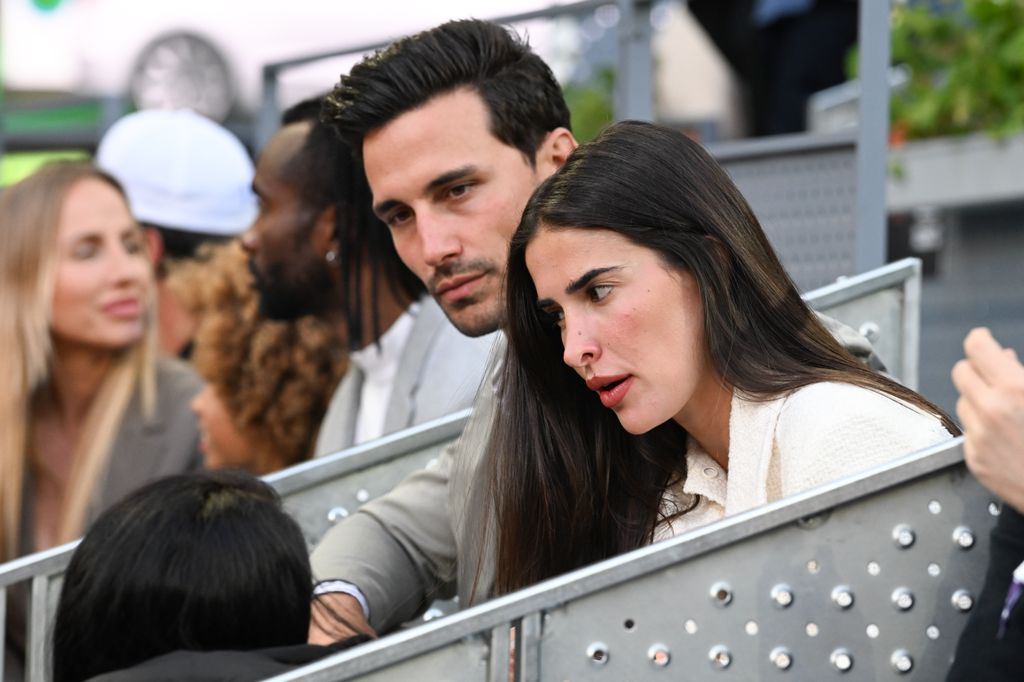 Jaime Astrain y Lidia Torrent durante el Mutua Madrid Open