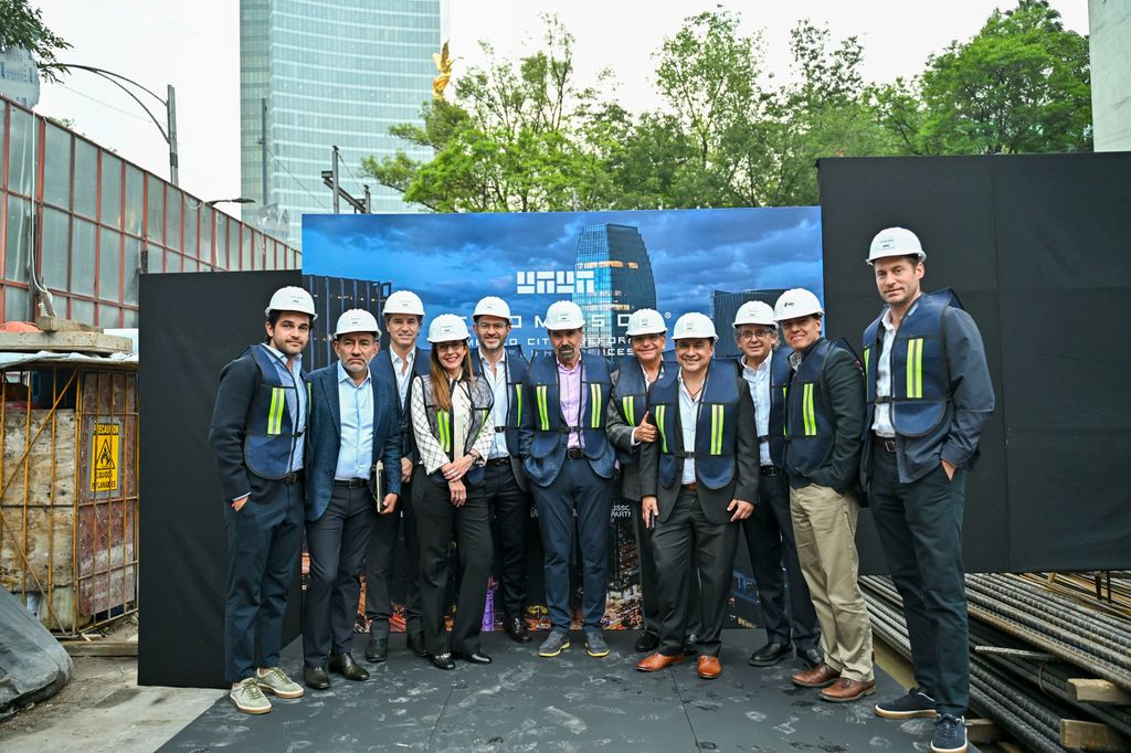 Se presentaron los avances de la torre residencial en la Ciudad de México.