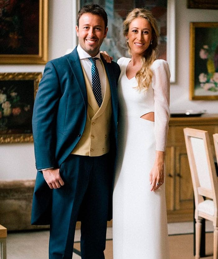 Los hijos de Matías Prats en la boda de Marta