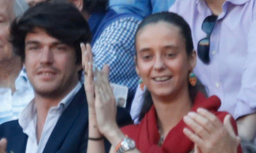 Victoria de Marichalar y su amigo