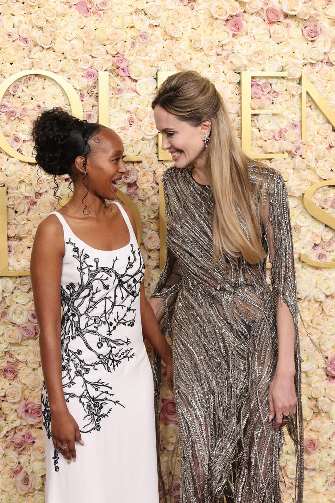 Zahara Jolie y Angelina Jolie 