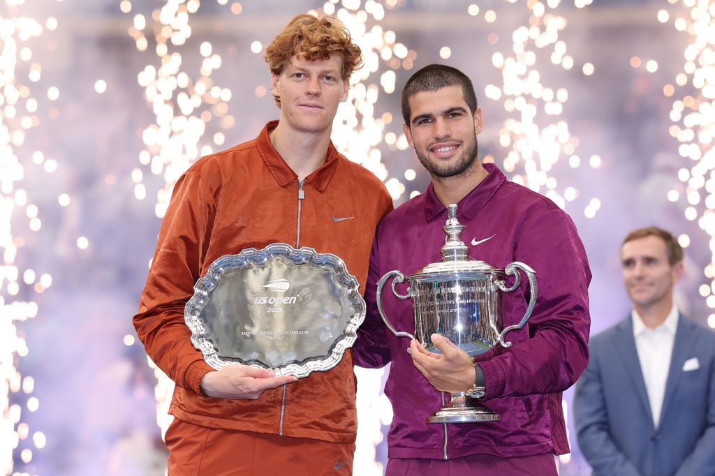 Carlos Alcaraz vence a Jannik Sinner y gana el US Open en Nueva York el 7 de septiembre de 2025