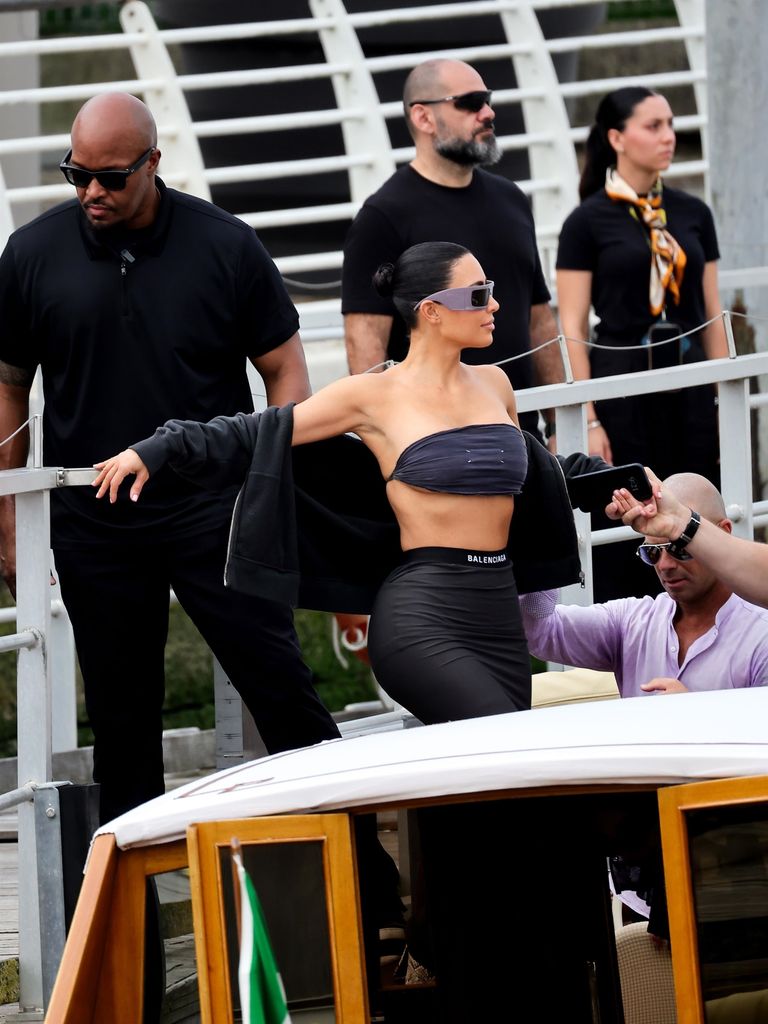 Kim Kardashian, Khloé Kardashian y Kris Jenner ya llegaron a Venecia para la boda de Jeff Bezos y Lauren Sánchez