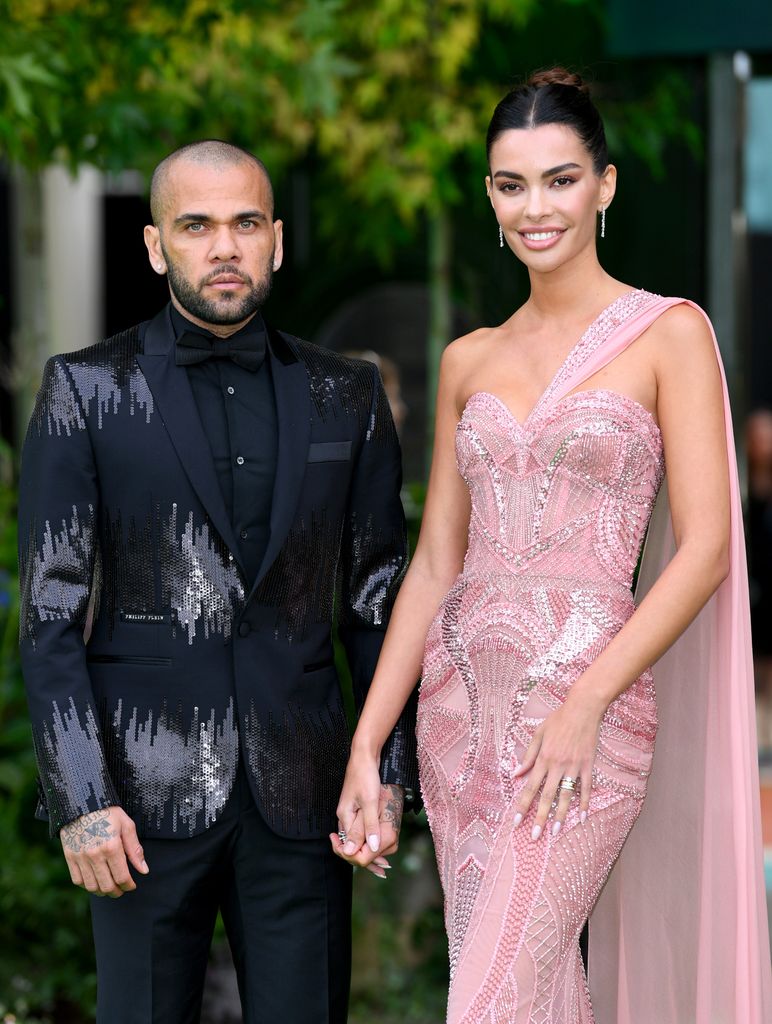Dani Alves y Joana Sanz