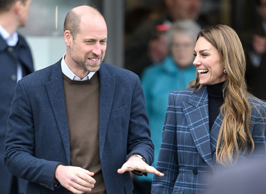 El príncipe Guillermo y Kate Middleton en una imagen de 2026 en Stirling