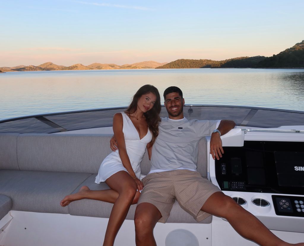 Lavinia León y Marco Asensio en una imagen de sus redes sociales