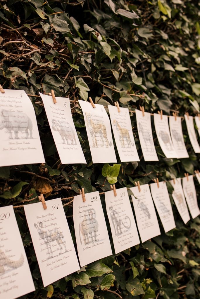 Boda en Sevilla seating plan