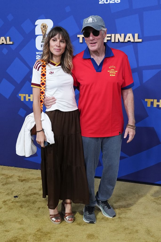 Alejandra Gere y Richard Gere