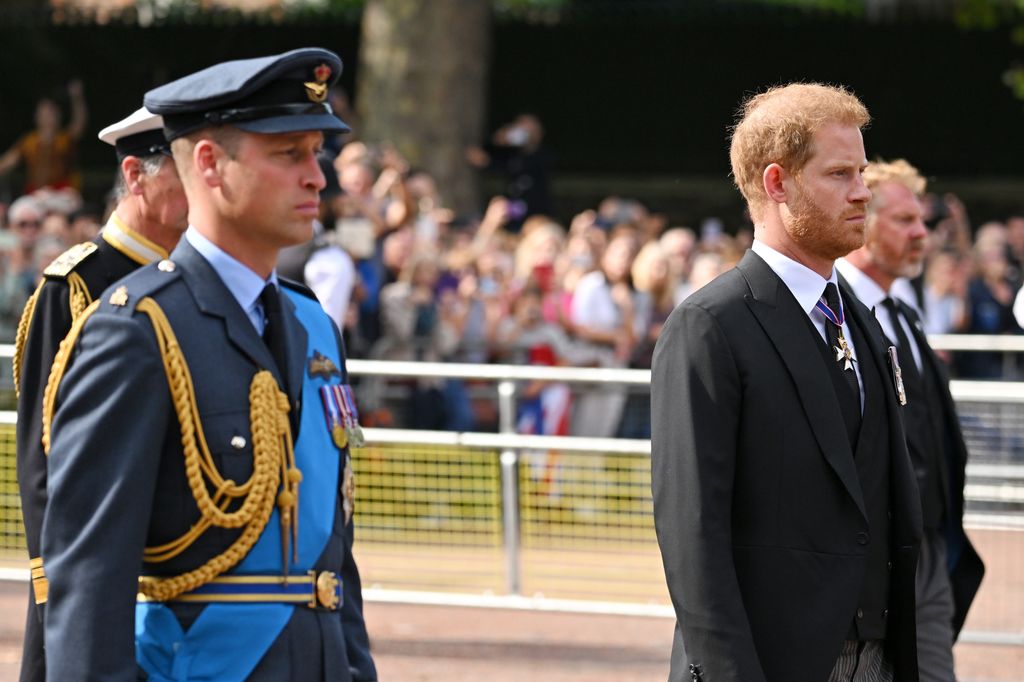 Príncipes Harry y Guillermo de Inglaterra