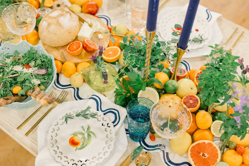 Frutas para las mesas de verano