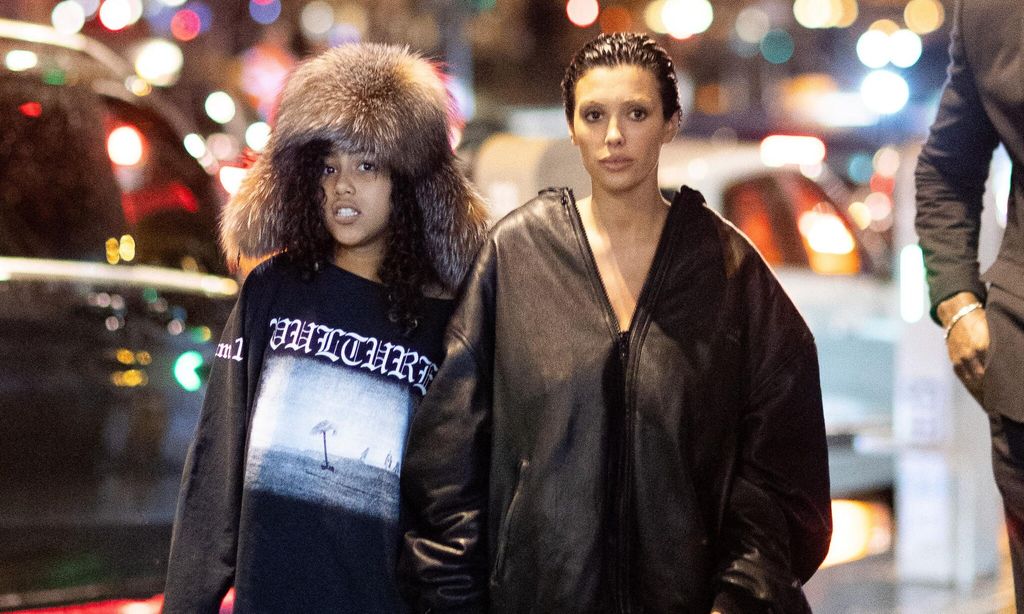 Bianca Censori y North West