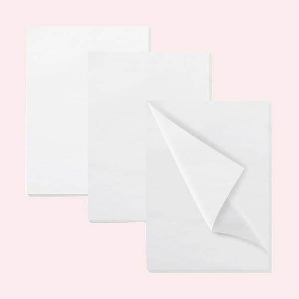 120 Hojas de Papel de Seda Blanco Amazon