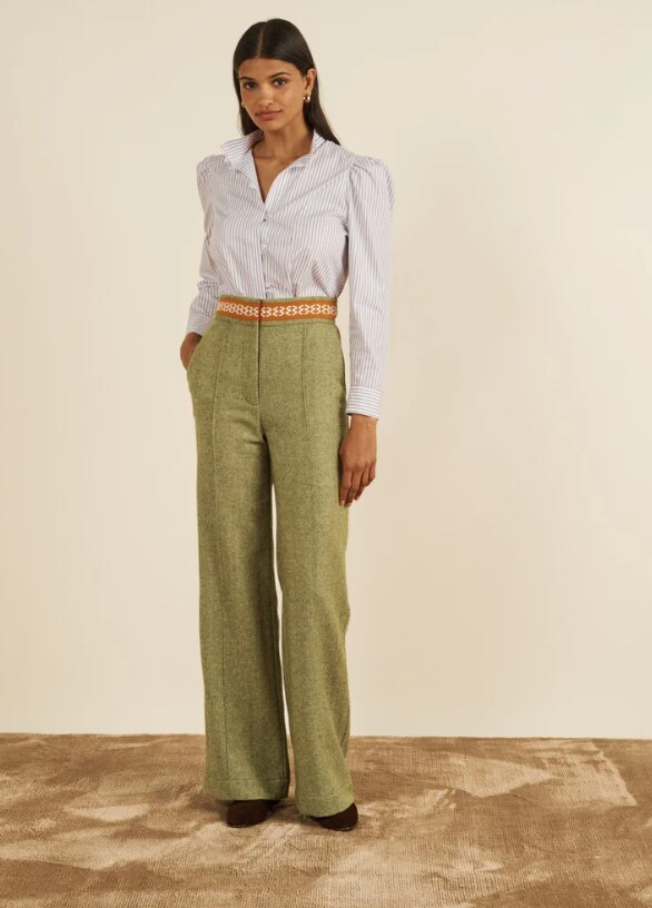 Pantalones de lana de María de la Orden 