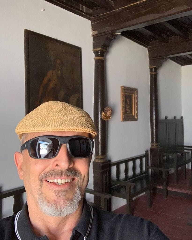 Miguel Bosé en Villa Paz, Cuenca, agosto de 2024