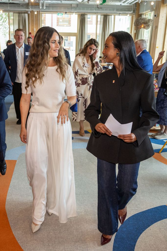 Sofía de Suecia en la inauguración de Kulturhuset en Sundbyberg, 2026
