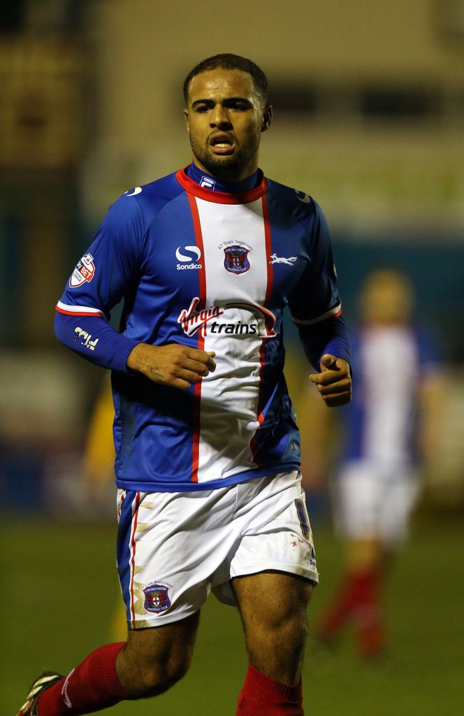 Courtney Meppen-Walter of Carlisle United (Photo by AMA/Corbis via Getty Images)