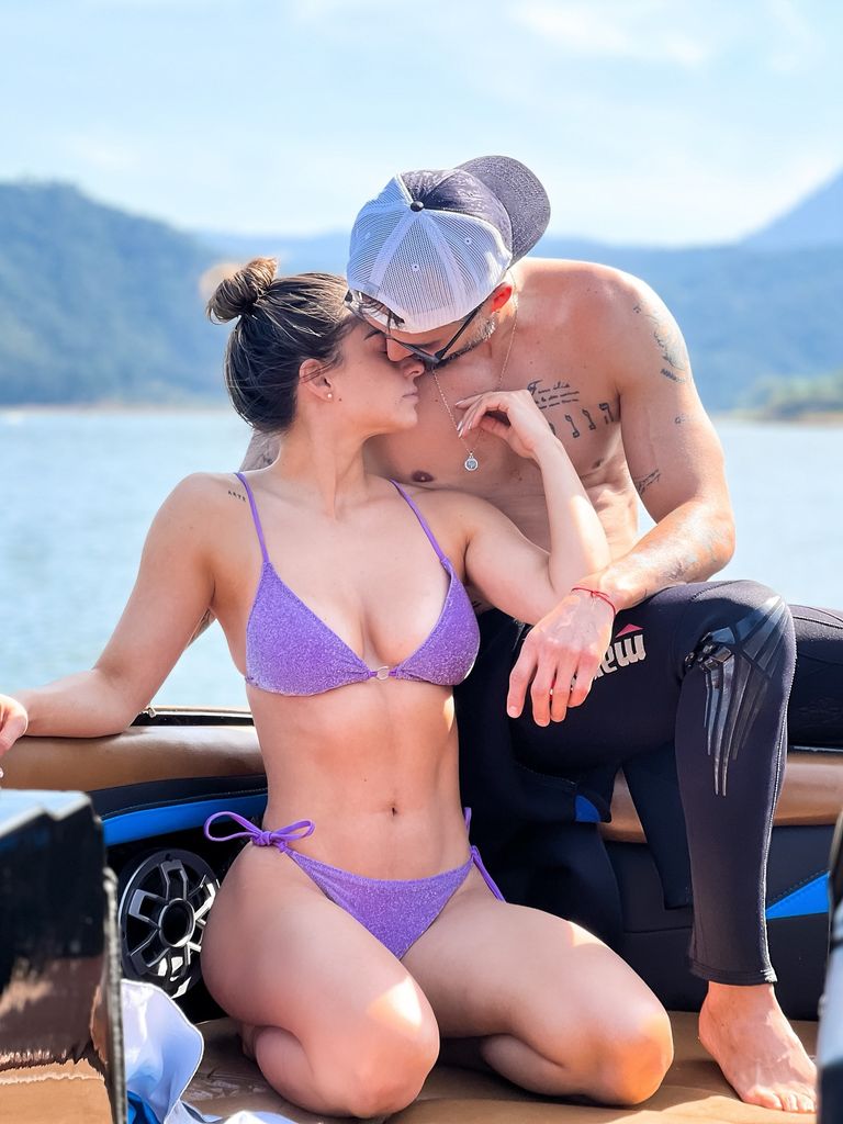 José Ron y su novia Lizy Martínez