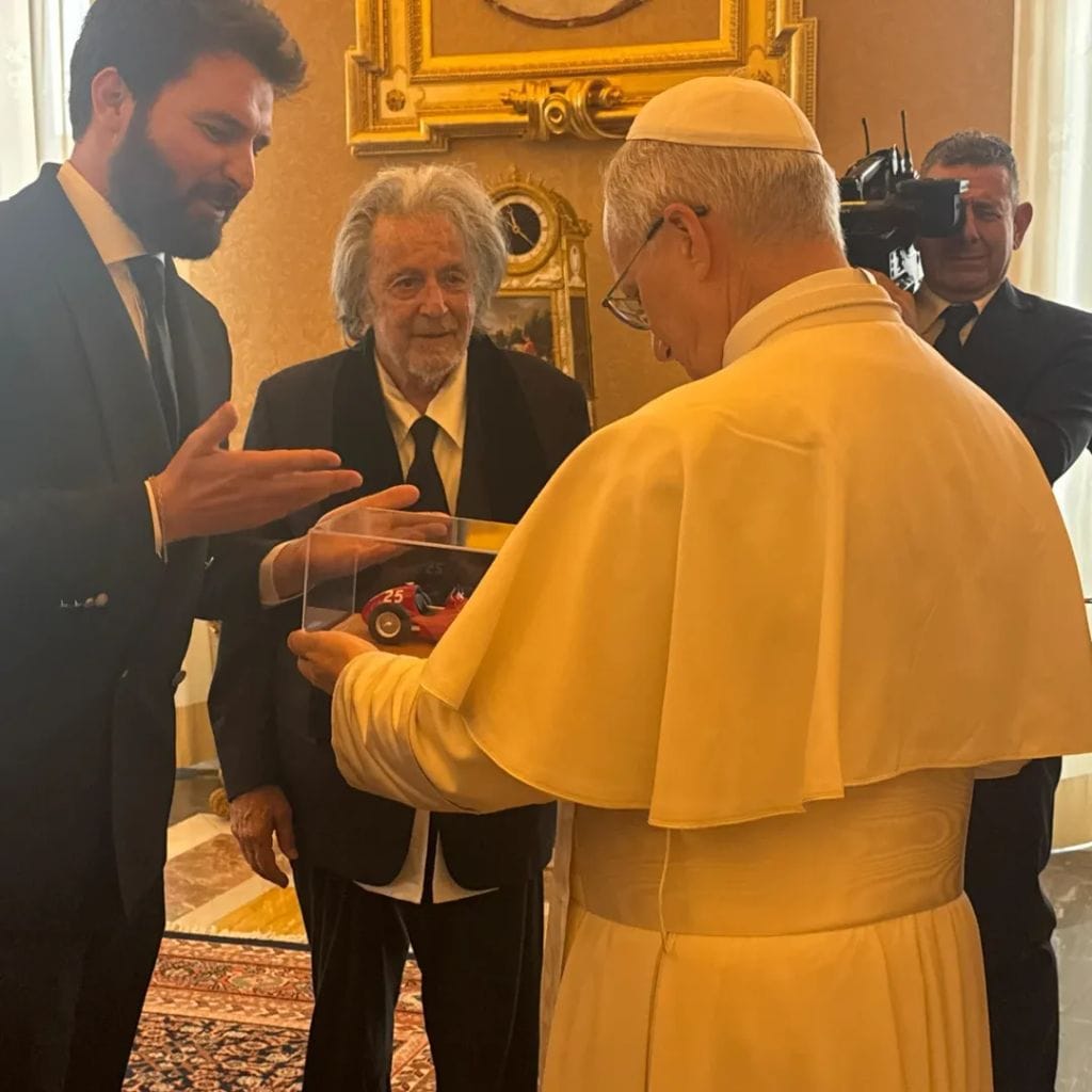Al Pacino y el Papa