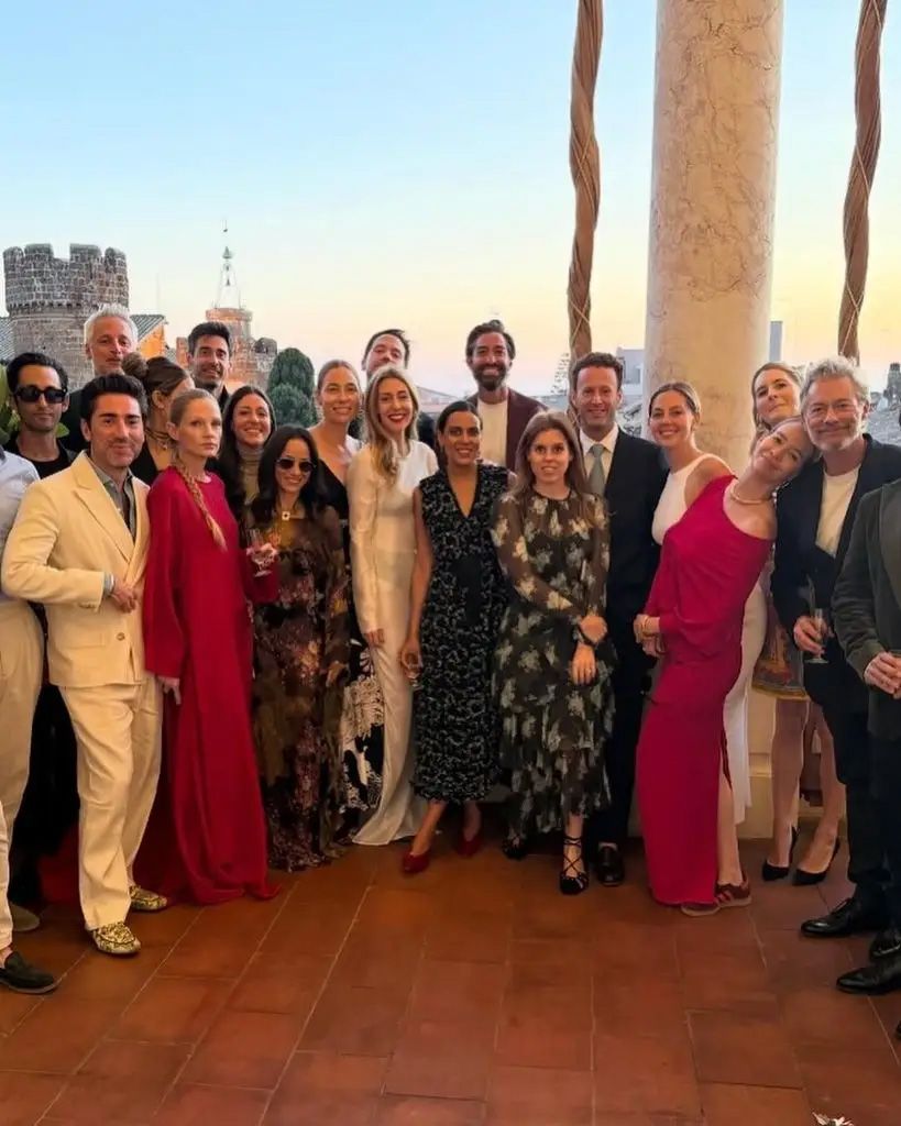 La princesa de 37 años, durante la celebración