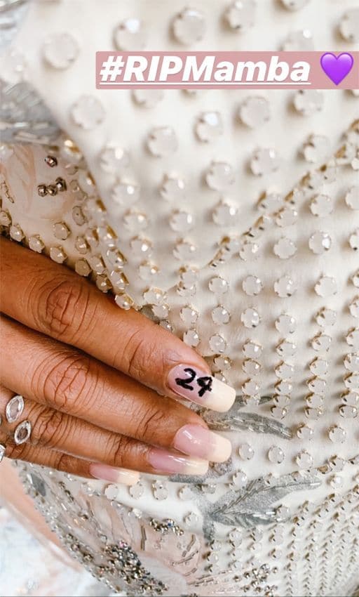 Priyanka Chopra: el detalle de su manicura en honor de Kobe Bryant del que nadie se dio cuenta