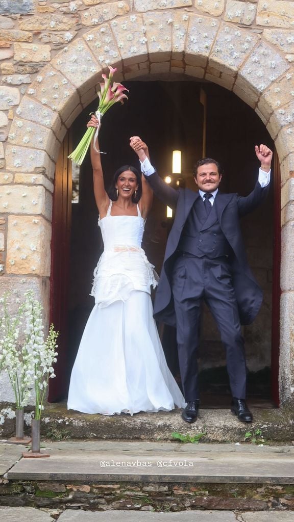 Ale Navarro y Carlos Fuente ya son marido y mujer