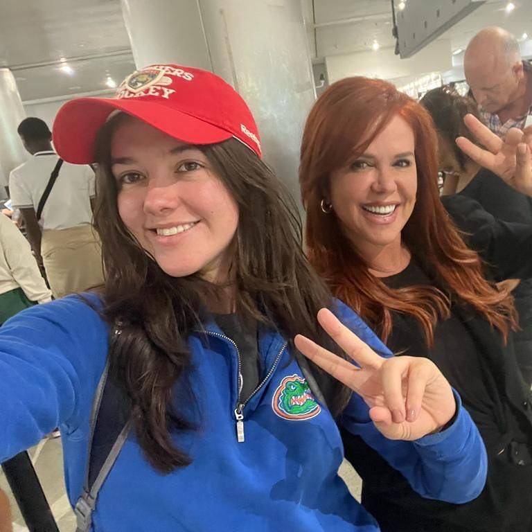 María Celeste Arrarás y su hija Lara