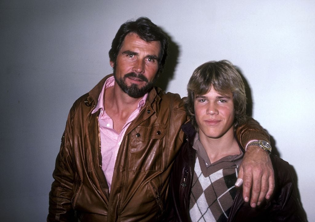 El actor James Brolin y su hijo, Josh Brolin
