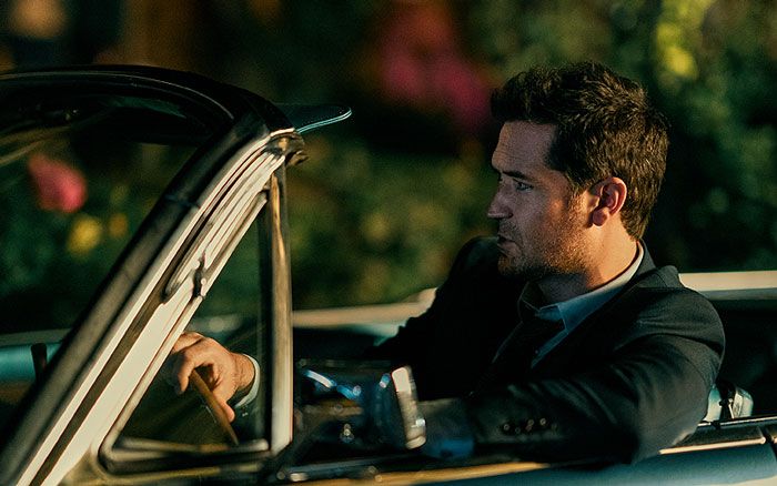 Imagen del coche Lincoln de la década de los 50