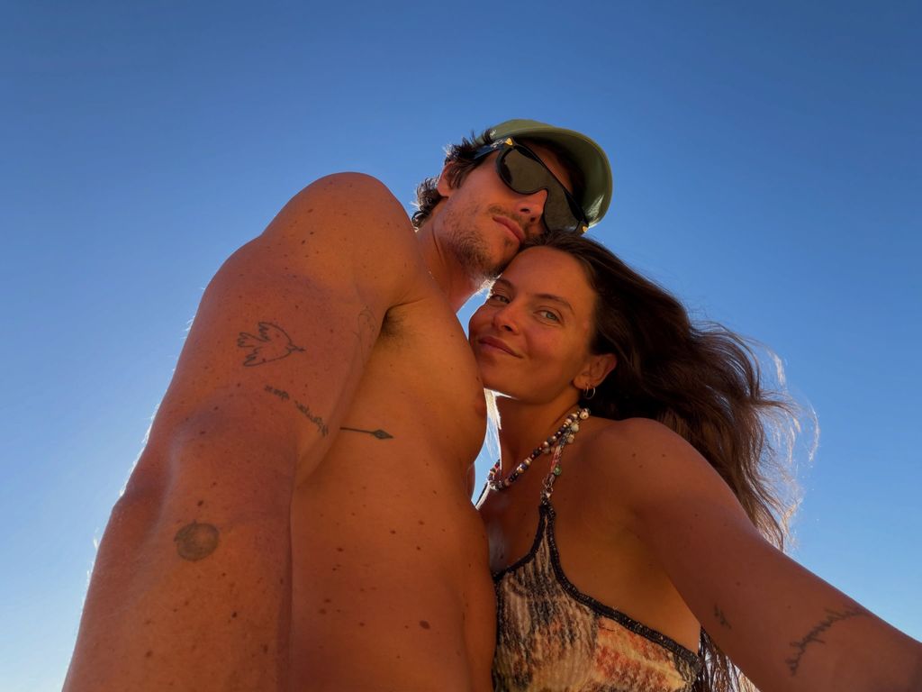 Nacho Aragón y Bea Gimeno, en Comporta
