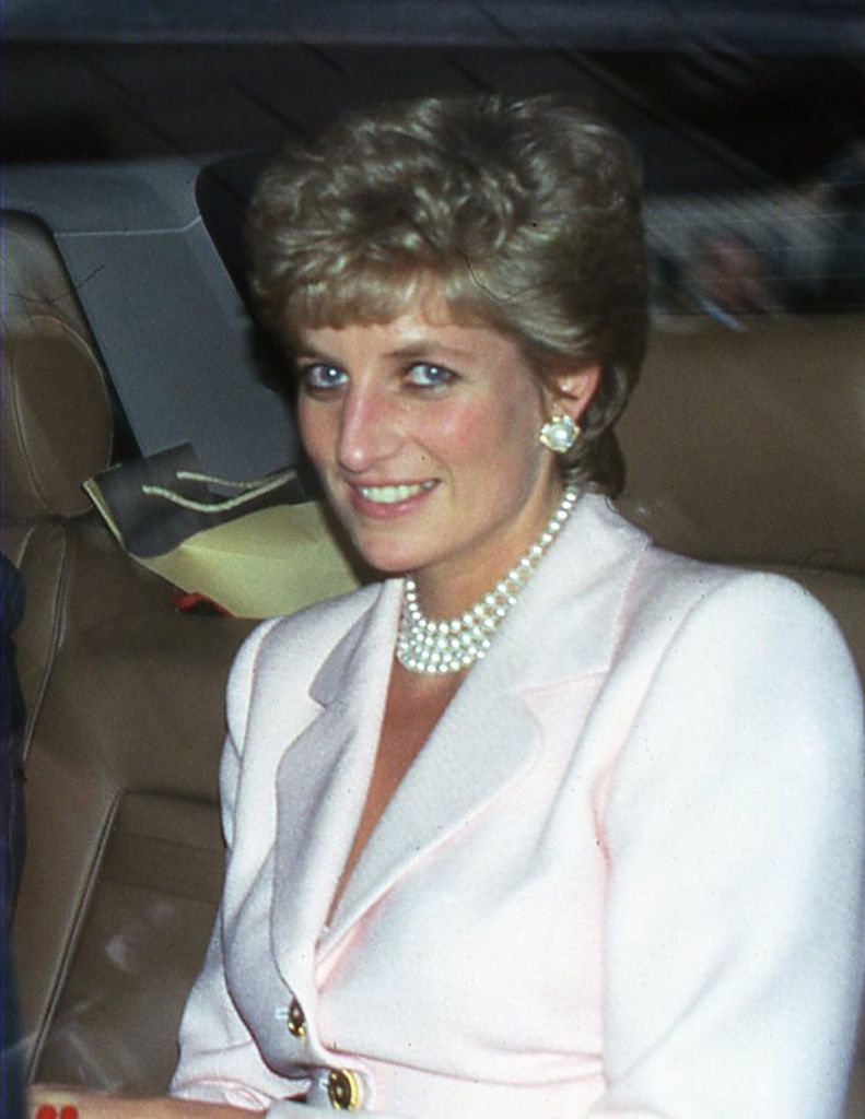 La princesa Diana en una foto tomada en Nueva York en enero de 1995.