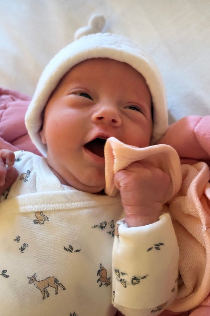 Lúa llegó al mundo hace 20 días.