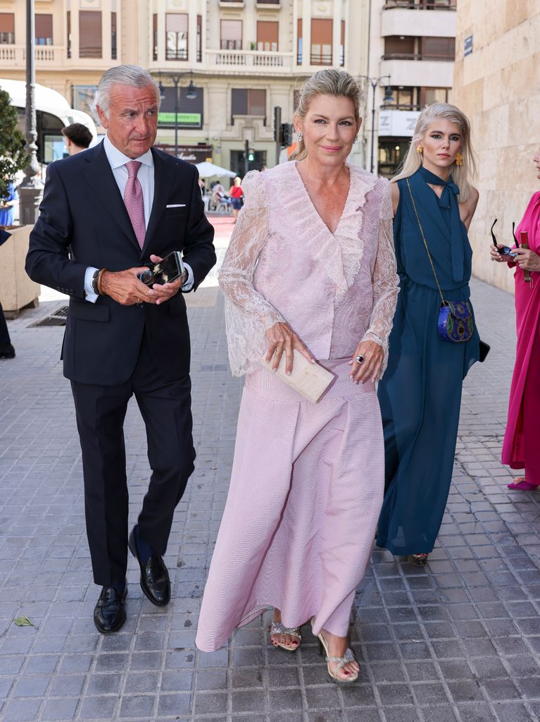 Patricia Rato en la boda de Natalia Santos