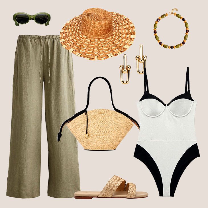 Look de día con bañador